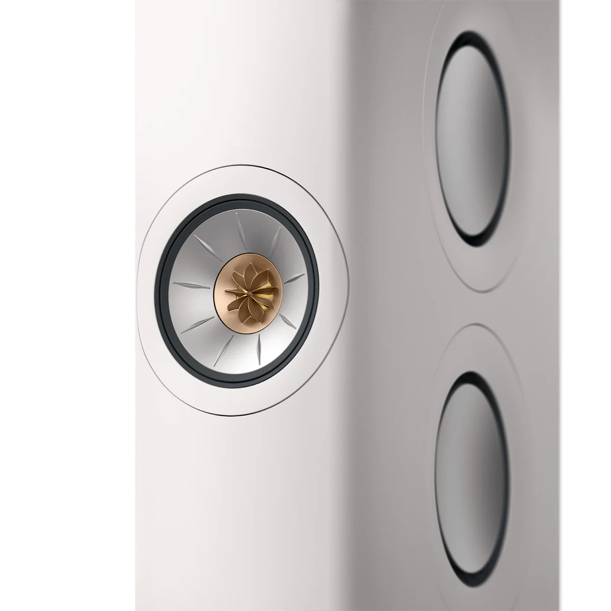 KEF LS60 Wireless | Active Floorstanding Speakers #colour_mineral white