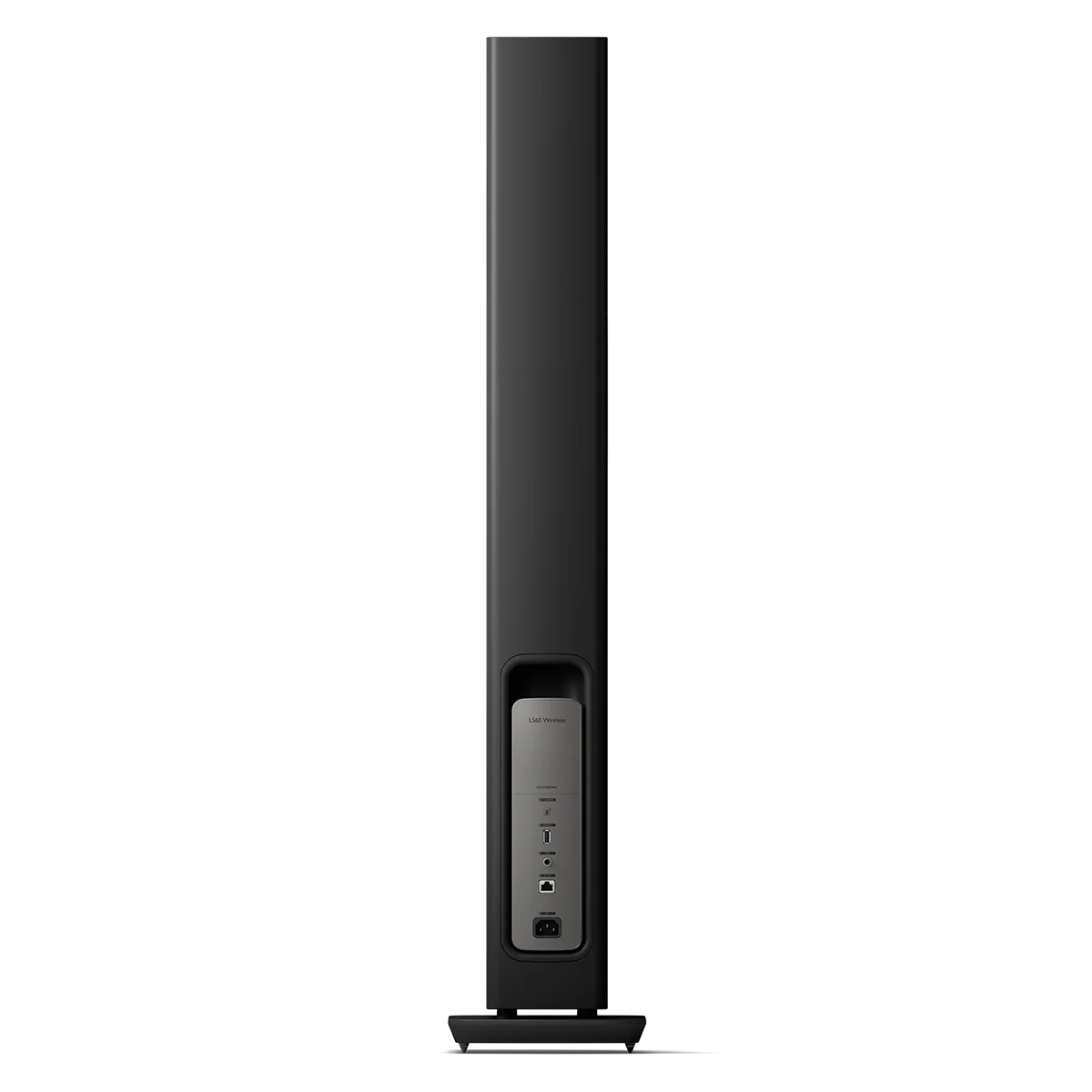 KEF LS60 Wireless | Active Floorstanding Speakers #colour_carbon black