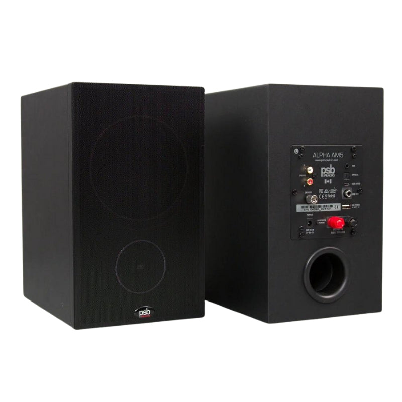 PSB Alpha AM5 Powered Bookshelf Speakers