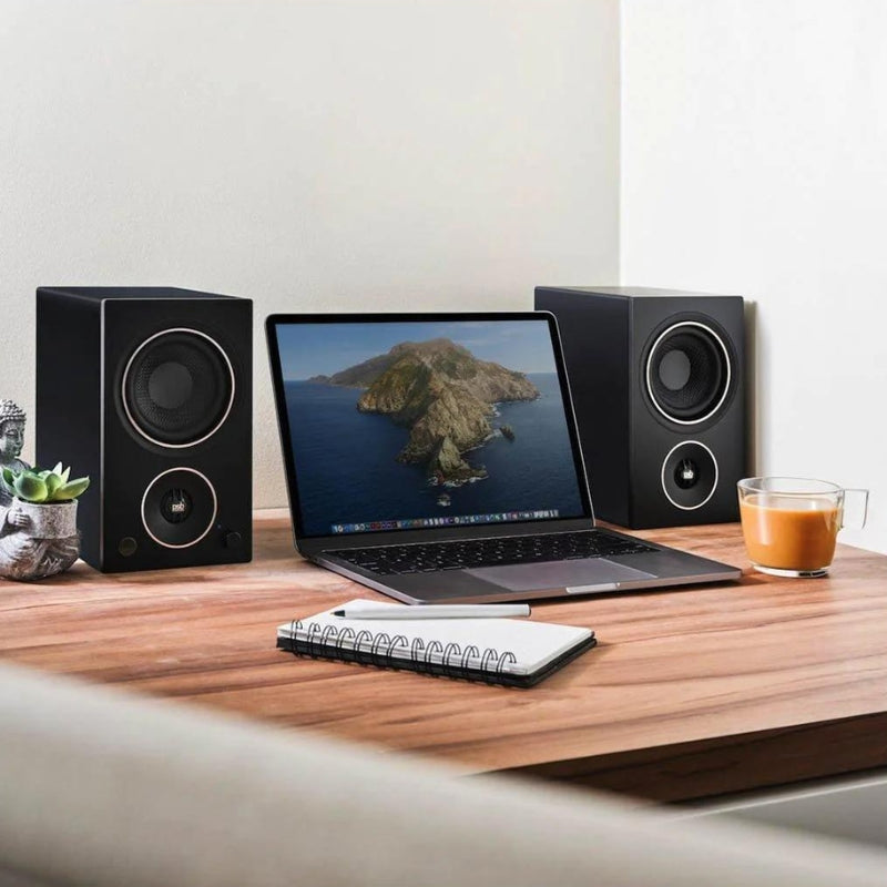 PSB Alpha AM5 Powered Bookshelf Speakers