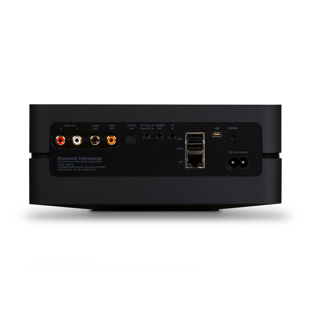 BlueSound VAULT 2i Network HDD CD Ripper and Streamer