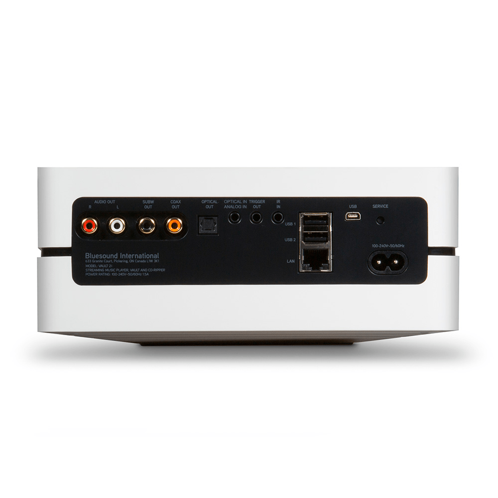 BlueSound VAULT 2i Network HDD CD Ripper and Streamer
