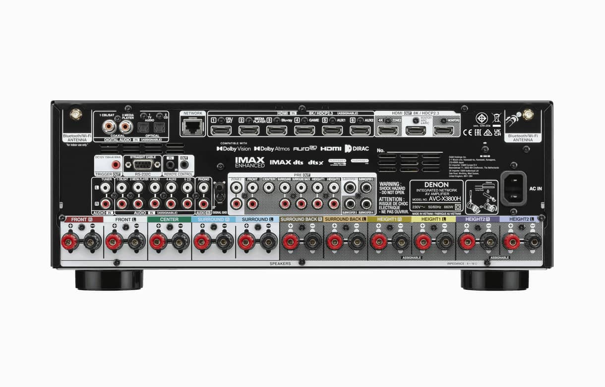 Denon AVC-X3800H 9.2 Channel AV Receiver