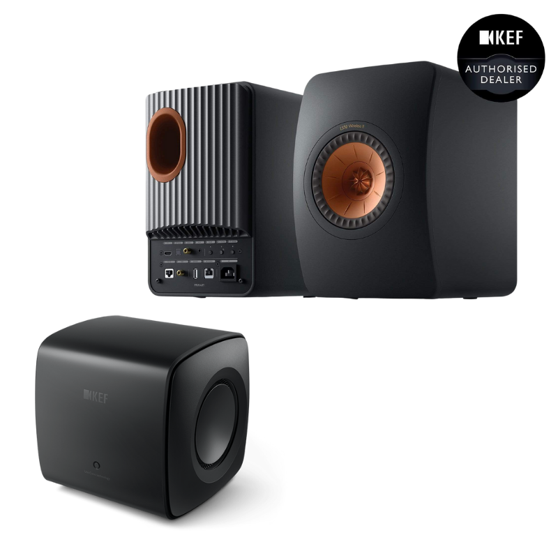 KEF LS50 Wireless II + KC62 Sub