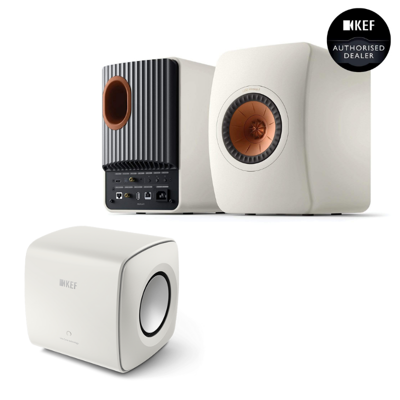 KEF LS50 Wireless II + KC62 Sub