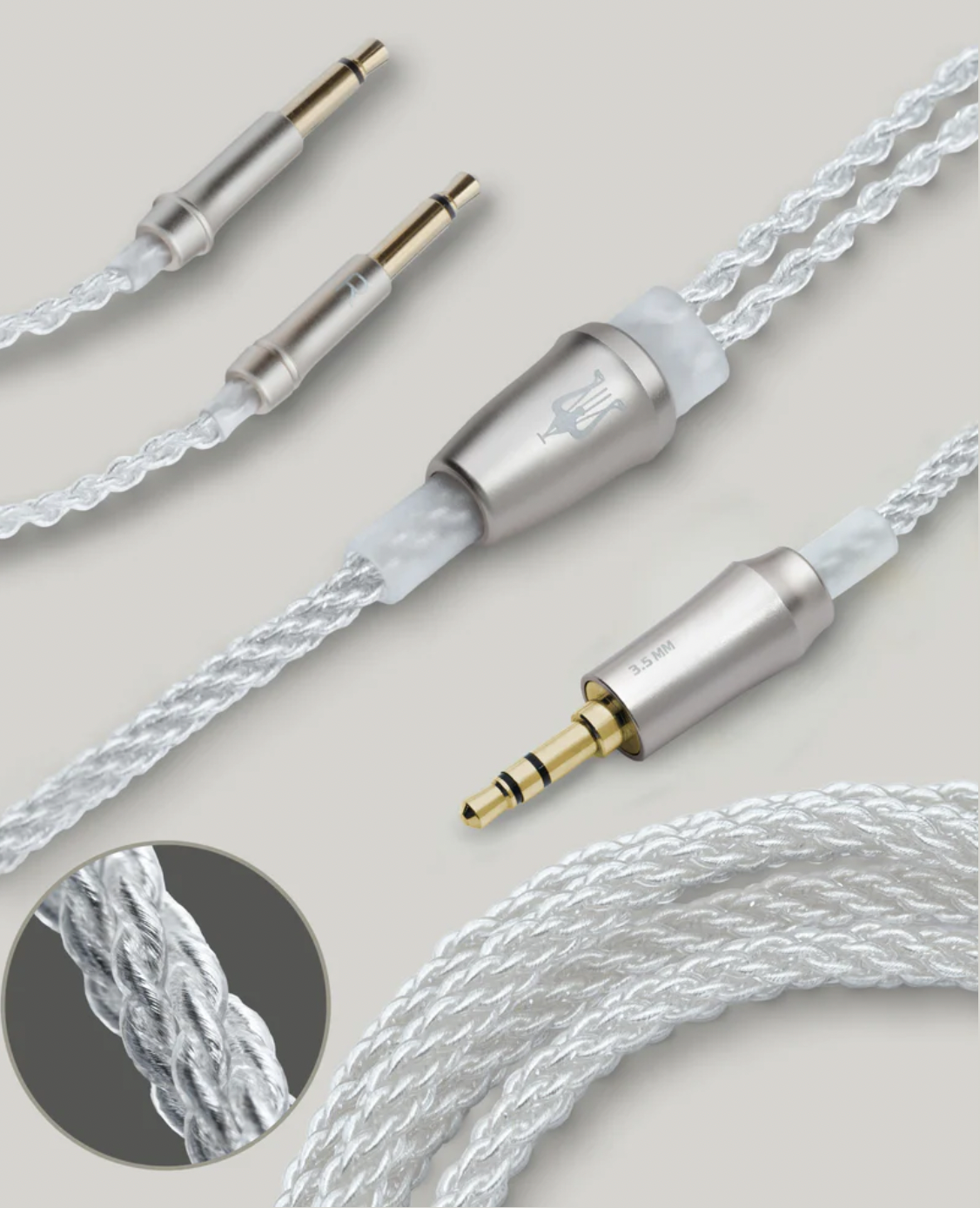 Meze 99 Series Silver-Plated Premium Cable