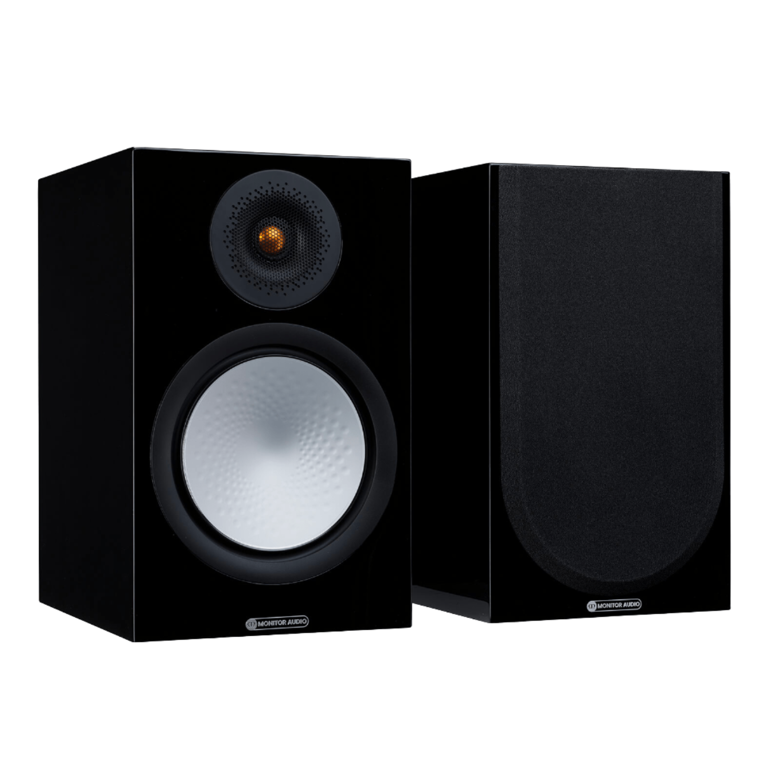 Monitor Audio Silver 100 7G Bookshelf Speakers #colour_glossy black