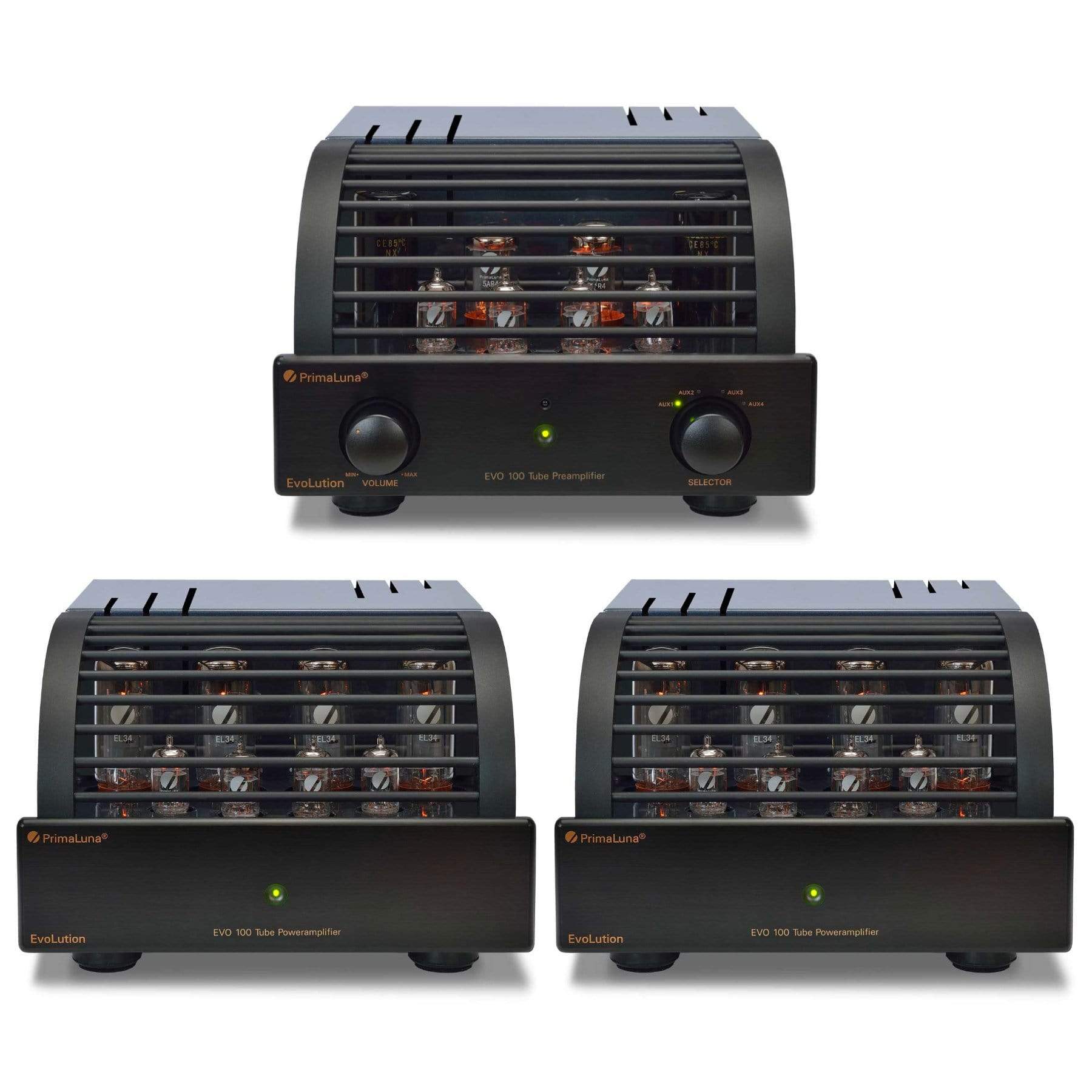 PrimaLuna EVO 100 Pre & Monoblock Amplifiers Pack