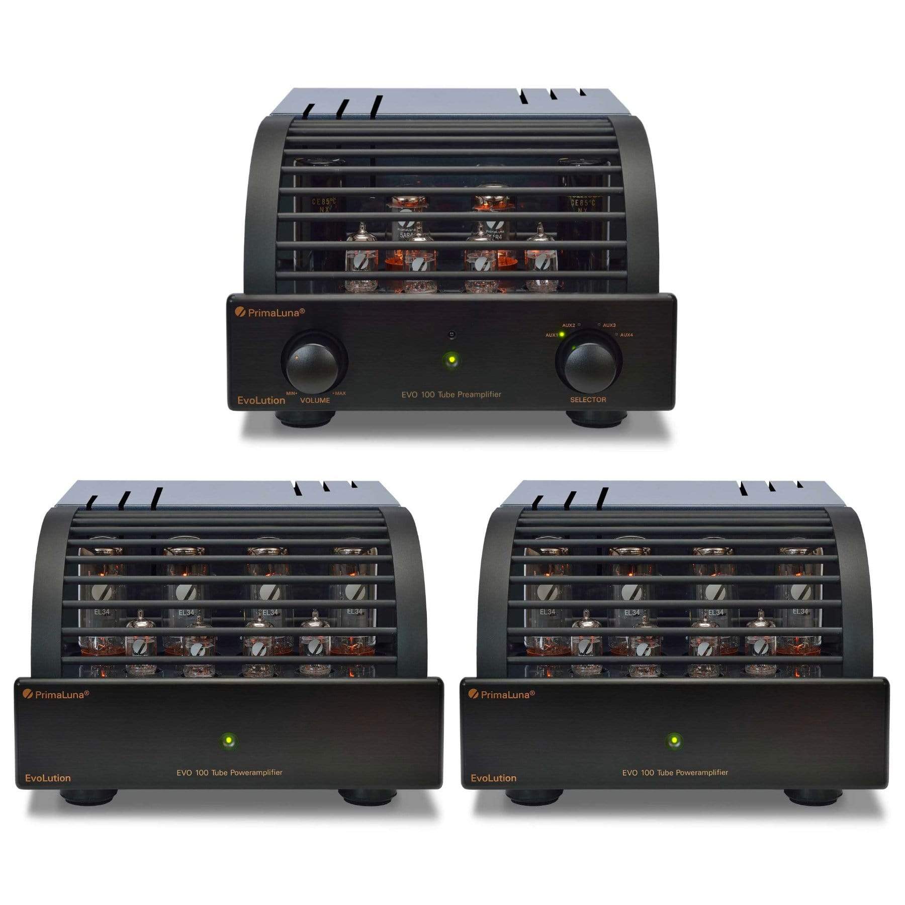 PrimaLuna EVO 100 Pre & Monoblock Amplifiers Pack