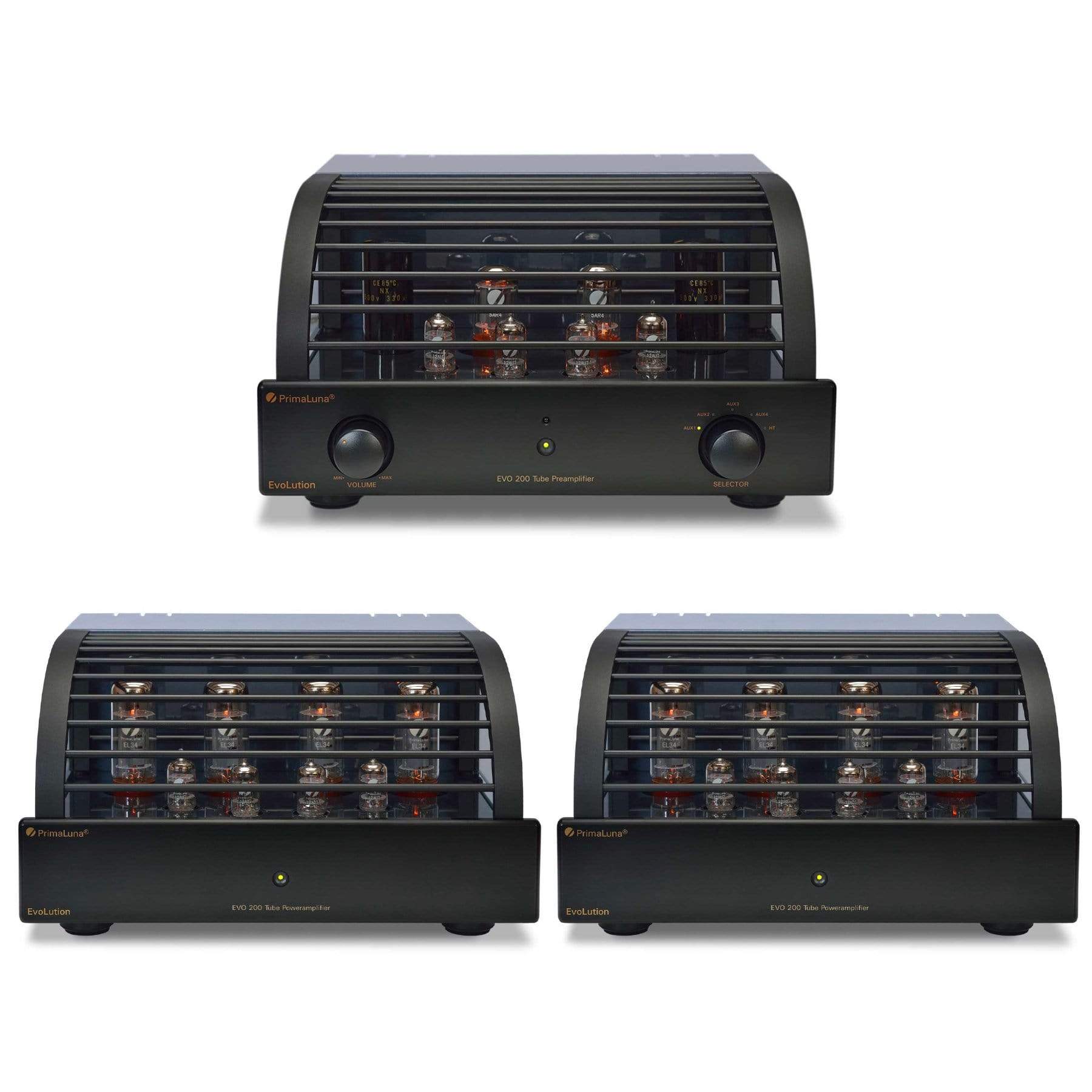 PrimaLuna EVO 200 Pre & Monoblock Amplifiers Pack