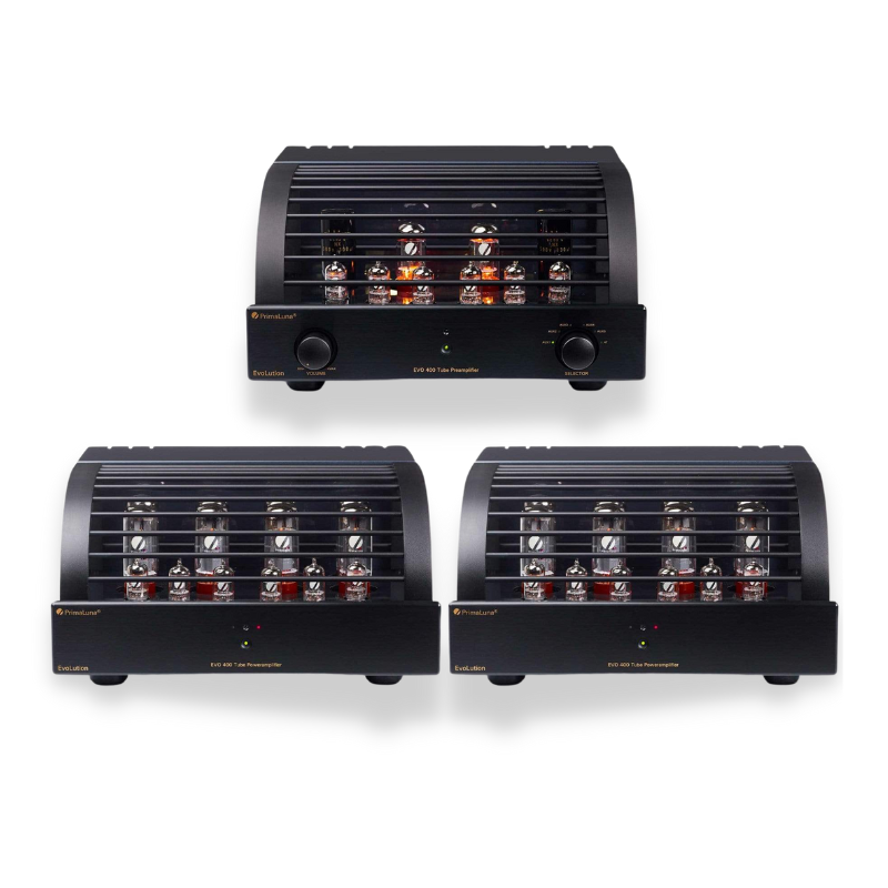 PrimaLuna EVO 400 Pre & Monoblock Amplifiers Pack