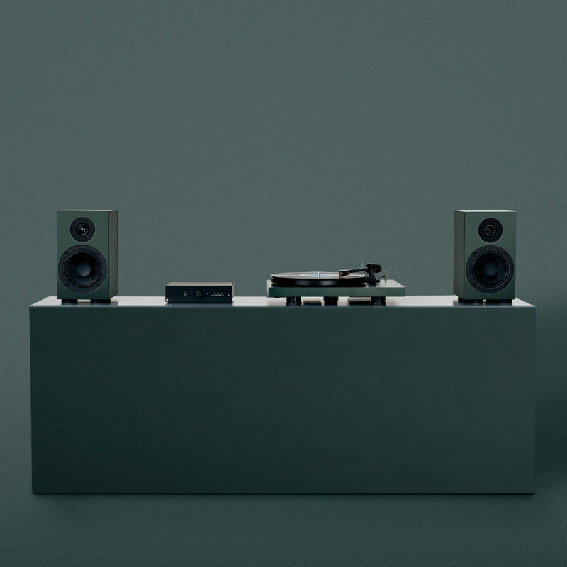 Pro-Ject Colourful Hi-Fi Pack #colour_satin fir green