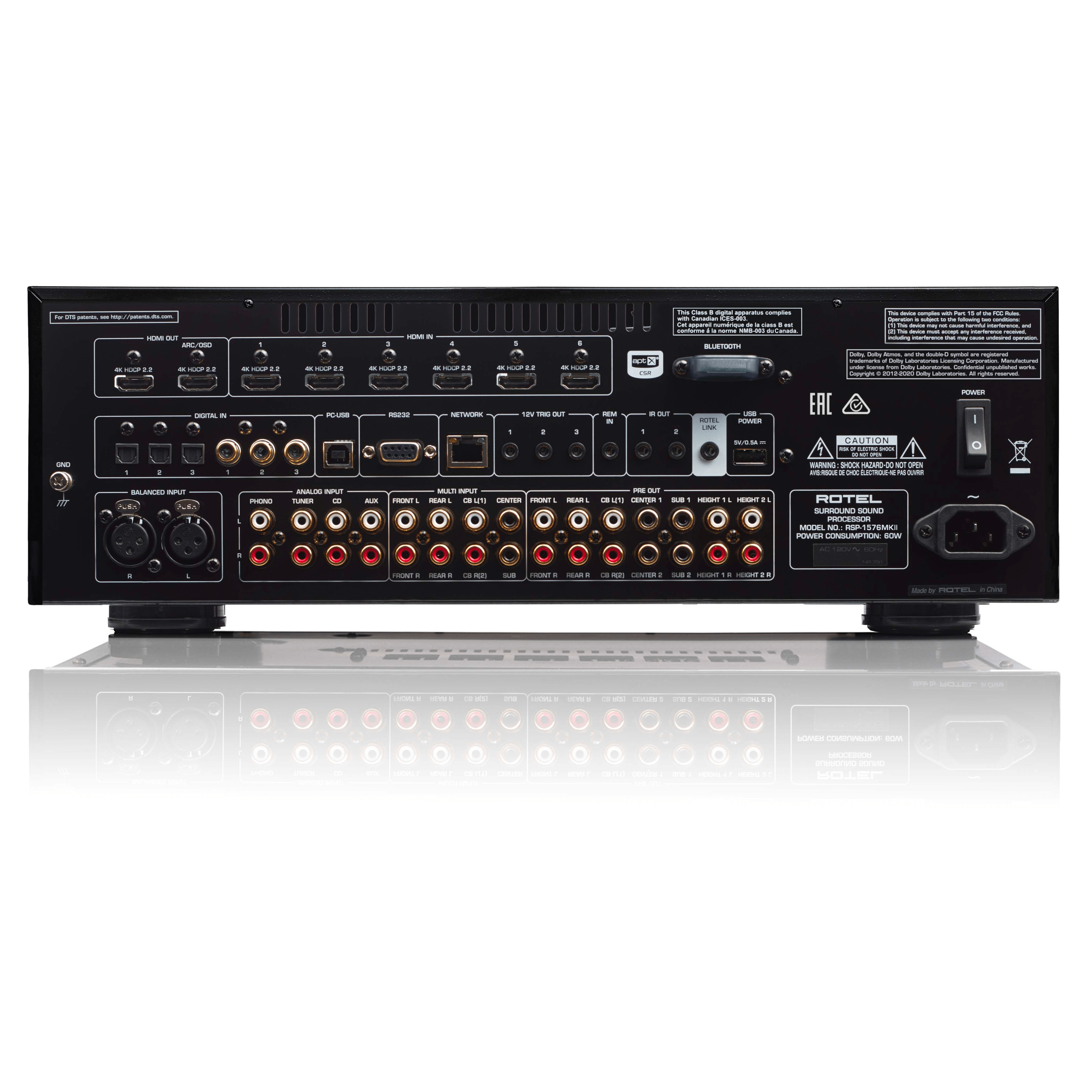 Rotel RSP-1576MKII Surround Processor