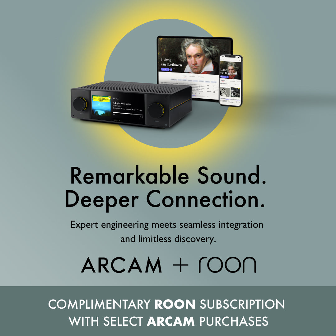 Free Roon Subscription with Arcam Network Players & Streaming Amplifiers