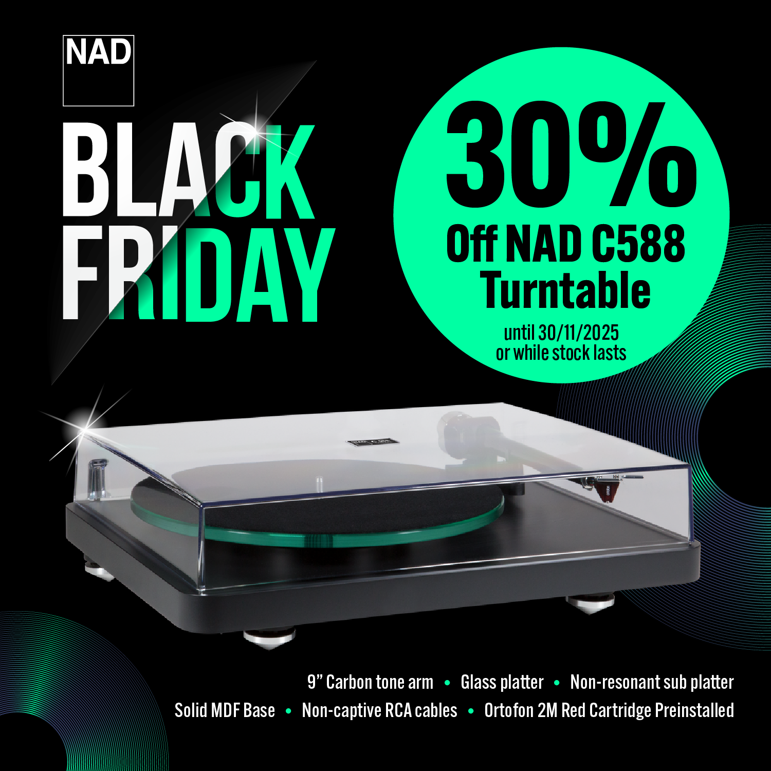 NAD Black Friday Sale