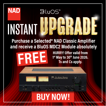 NAD Instant BluOS Upgrade