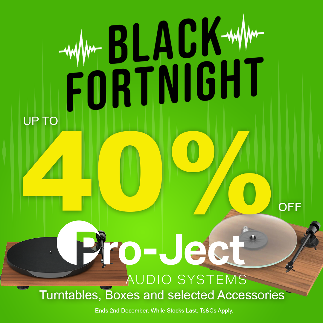Pro-Ject Black Fortnight Sale