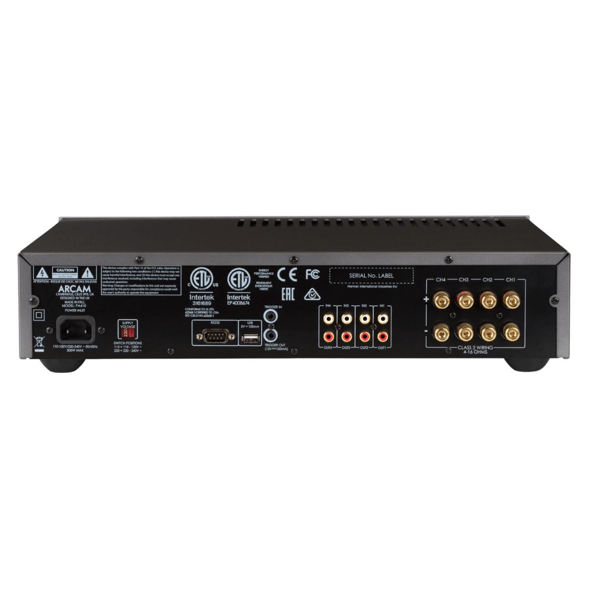 Arcam PA410 4-channel Power Amplifier