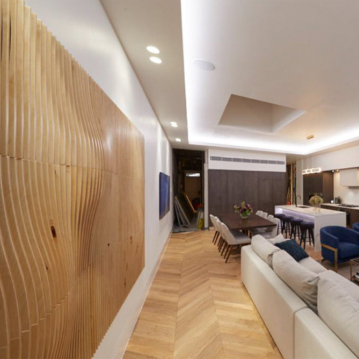 Artnovion Avalon Flow Hybrid Acoustic Absorber-Diffuser Array