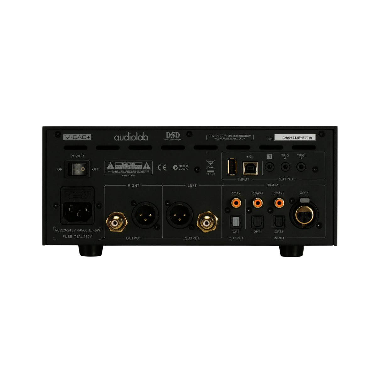 AudioLab MDAC+Headphone DAC #colour_Black