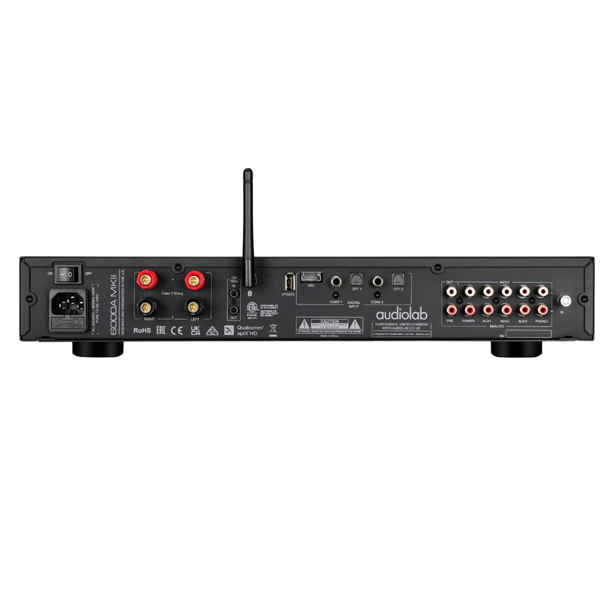 Audiolab 6000a Mk II Integrated Amplifier Black #colour_black