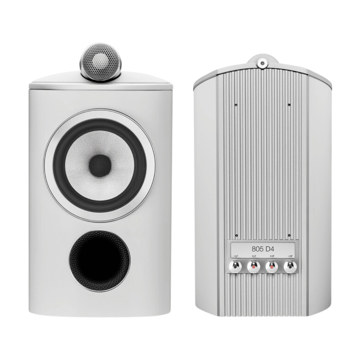 B&W 805 D4 Standmount Speakers #colour_white