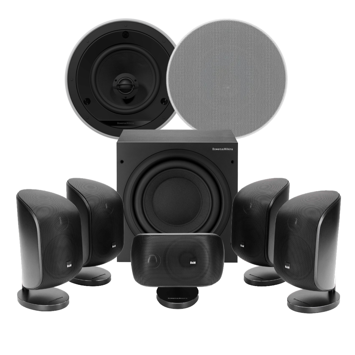 Bowers & Wilkins MT-55 5.1 Mini Home Theatre Speaker Bonus Package