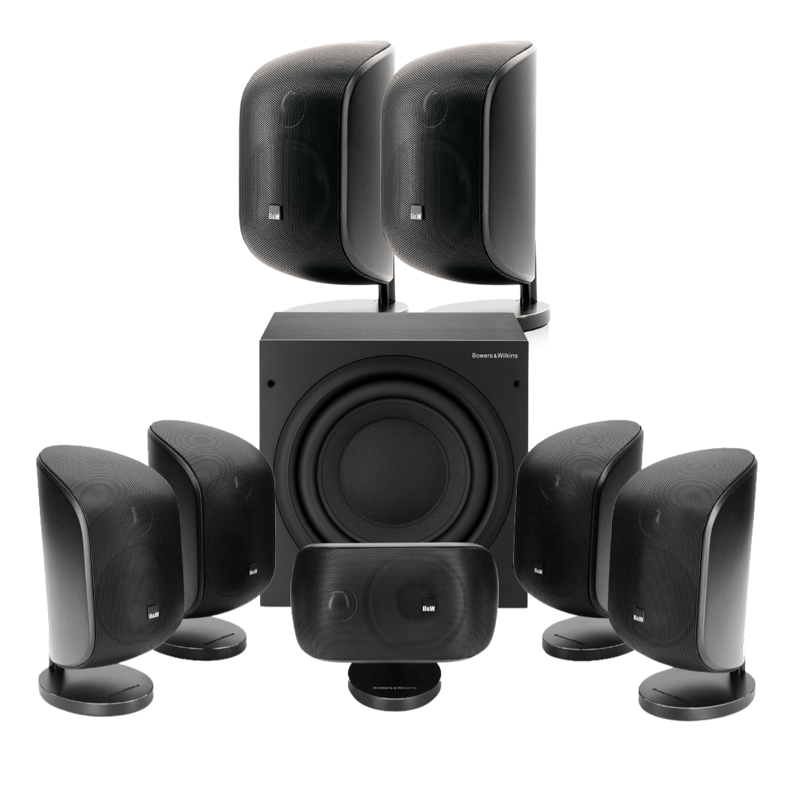 Bowers & Wilkins MT-55 5.1 Mini Home Theatre Speaker Bonus Package