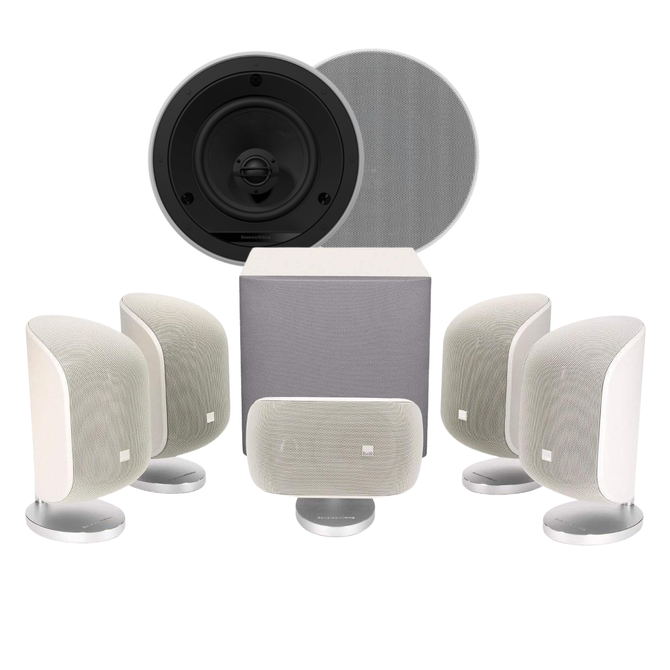 Bowers & Wilkins MT-50 5.1 Mini Home Theatre Speaker BONUS Package