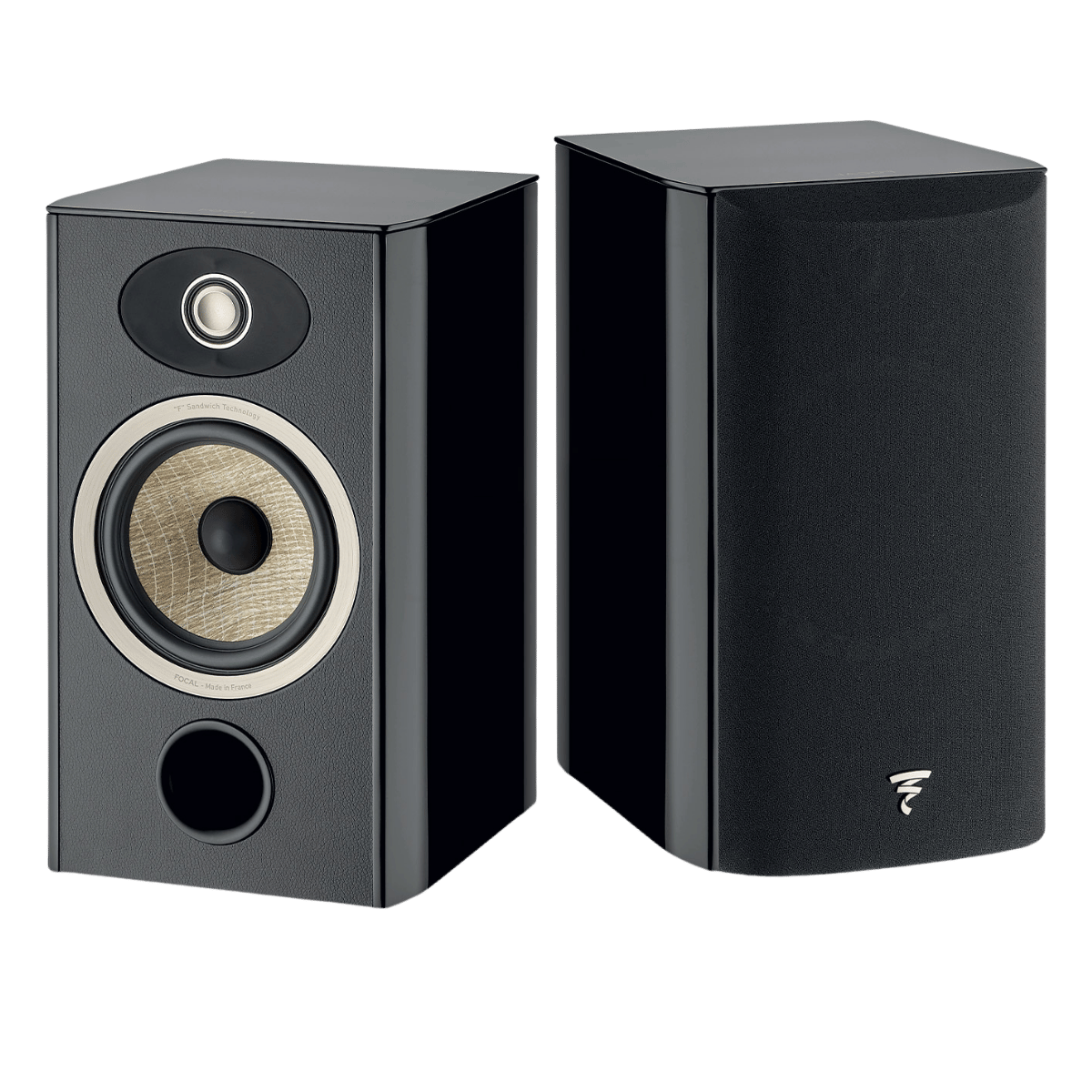 Focal Evo X Nº 1 Bookshelf Speakers Black Hg #colour_Black Hg