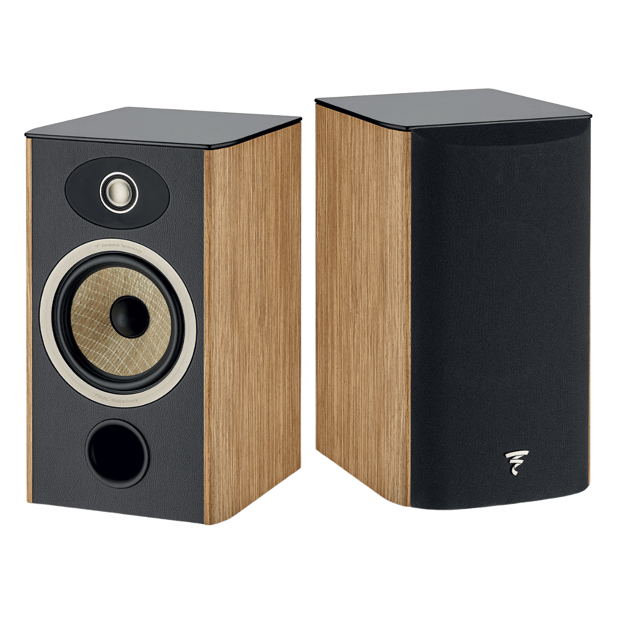 Focal Evo X Nº 1 Bookshelf Speakers Prime Walnut #colour_Prime Walnut