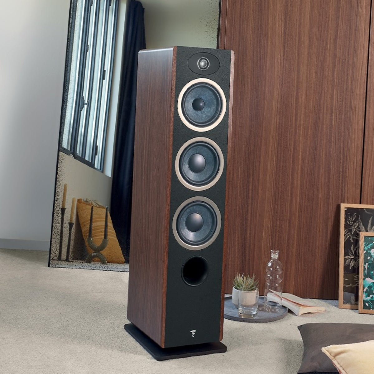 Focal Evo X Nº 2 Floorstanding Speakers Prime Walnut
