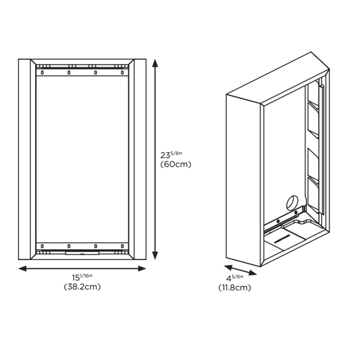 Focal On Wall Ci1000 IWSUB Utopia Frames