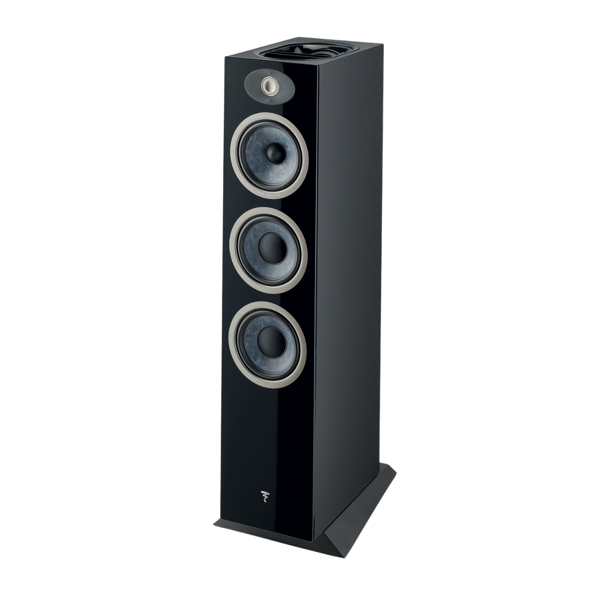 Focal Theva Nº 3-D Bookshelf Speaker Black Lacquer #colour_Black Lacquer
