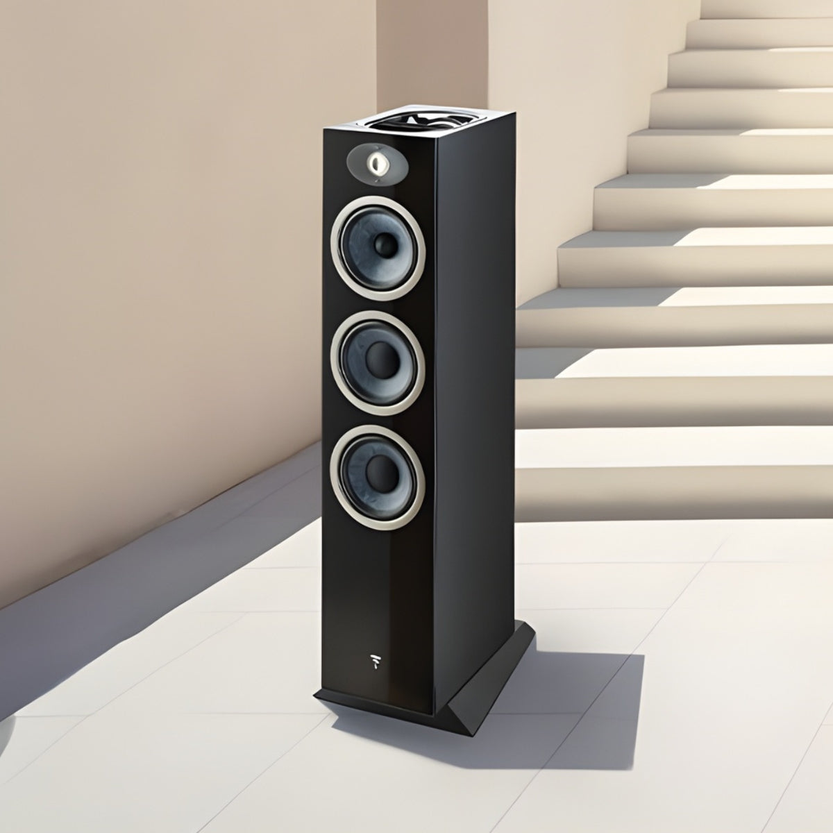 Focal Theva Nº 3-D Bookshelf Speaker Black Lacquer