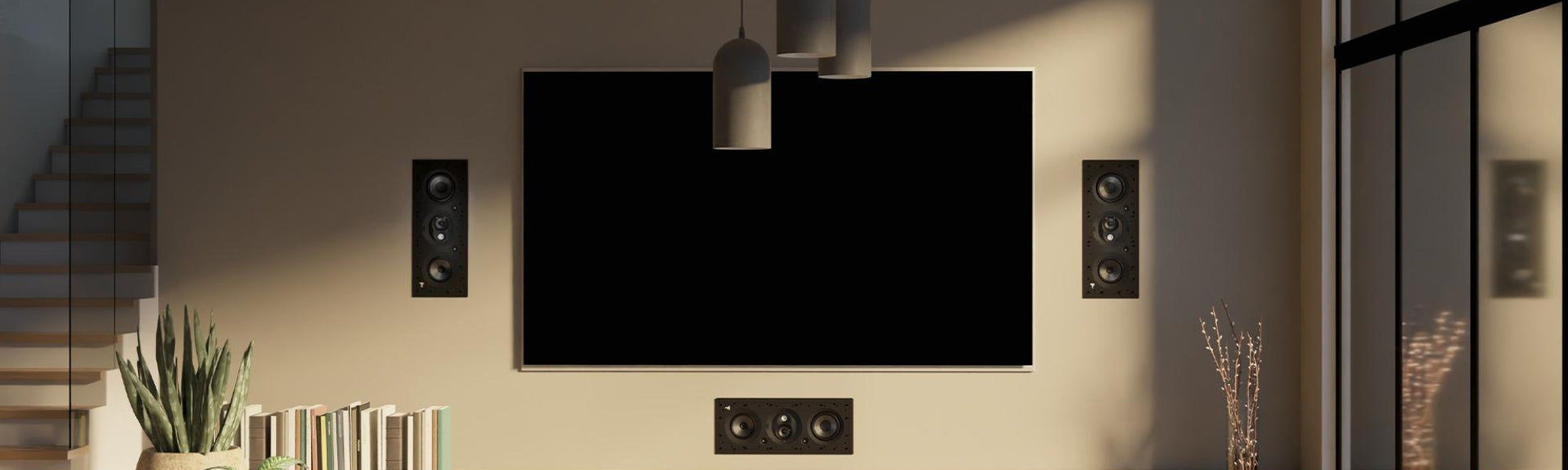 Focal Ci1000 IWLCR6 Excellent 3-Way In-Wall Speakers