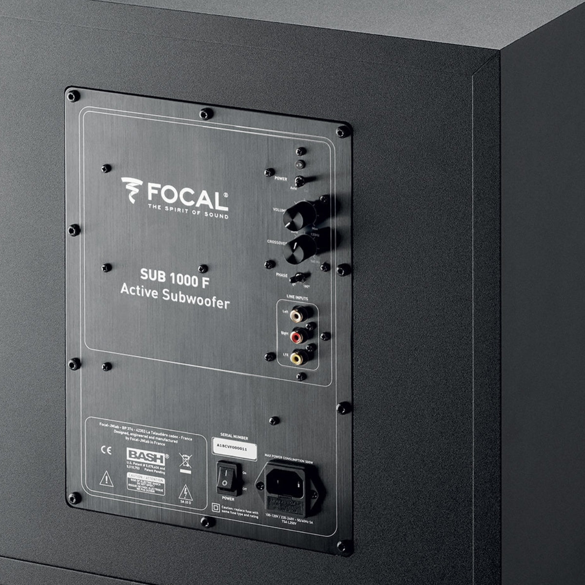 Focal SUB 1000F Amplified and Compact Subwoofer