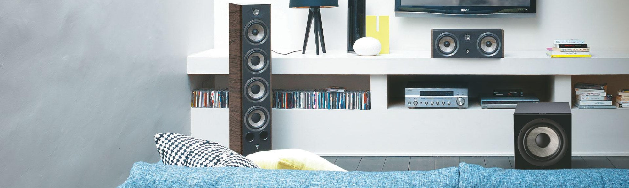 Focal SUB 1000F Amplified and Compact Subwoofer