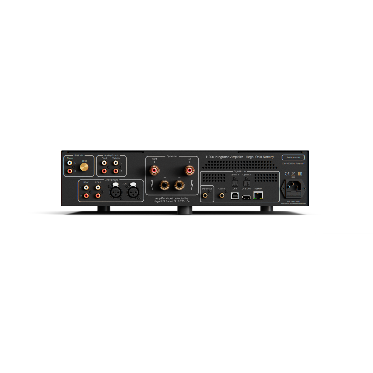 Hegel H200 Integrated Amplifier | Hegel