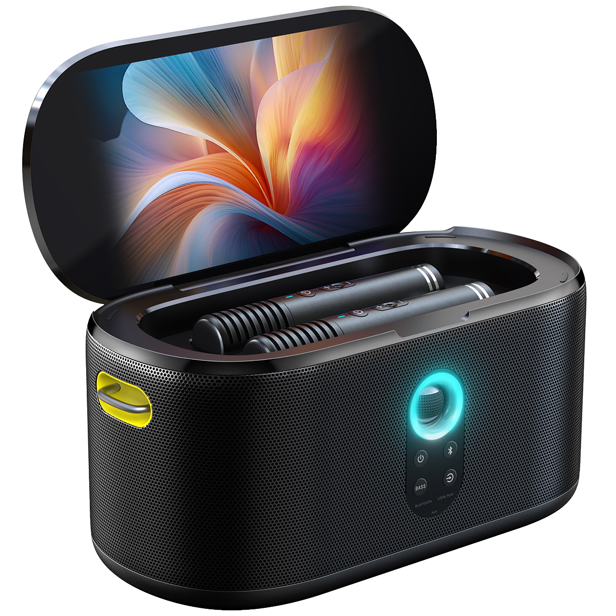 Ikarao Shell S1 Portable 300W Karaoke Machine 10” Lyrics Display | Ikarao | Shell S1 Portable | Ikarao Shell S1 Portable | Portable Karaoke Speakers 