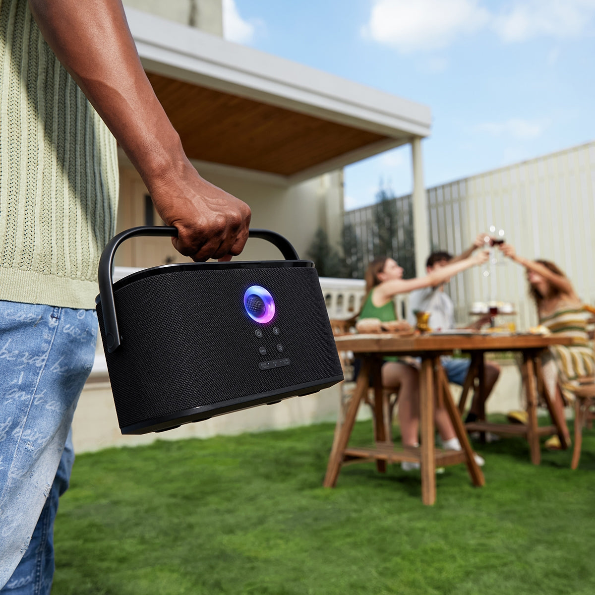 Ikarao Shell S2 Portable 140W Karaoke Speakers with 8” Touch Screen Display | Ikarao | Shell S2 Portable | Ikarao Shell S2 Portable | Portable Karaoke Speakers | Karaoke Speakers