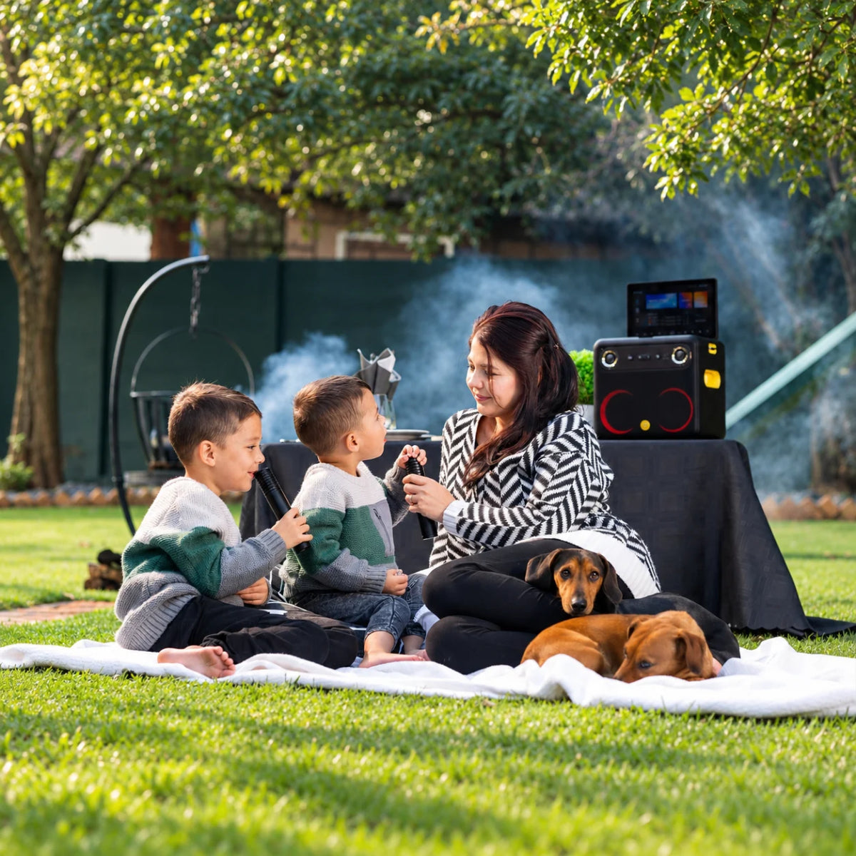 Ikarao Break X2 Portable 600W Karaoke Speakers with 10” Touch Screen Display | Ikarao | Break X2 | Ikarao Break X2 | Portable Karaoke Speakers 