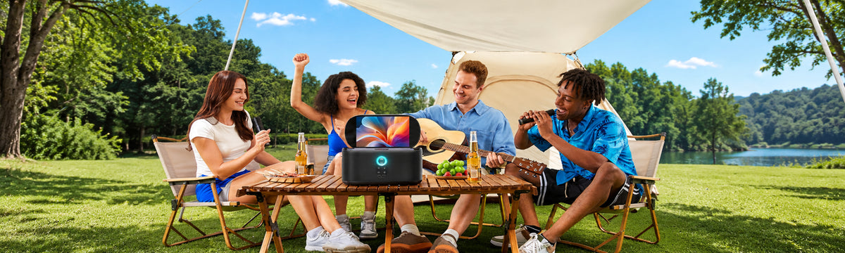 Ikarao Shell S1 Portable 300W Karaoke Machine 10” Lyrics Display | Ikarao | Shell S1 Portable | Ikarao Shell S1 Portable | Portable Karaoke Speakers 