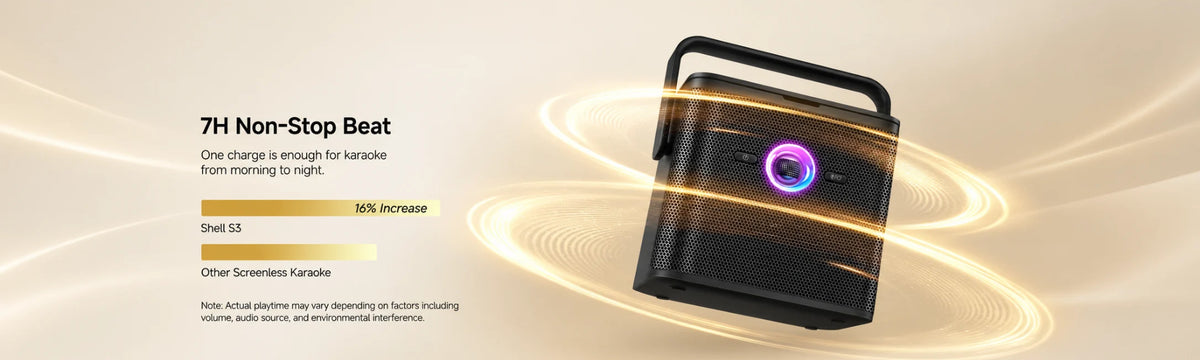 Ikarao Shell S3 Portable 80W Karaoke Speakers with 7” Lyrics Display | Ikarao | Shell S3 | Shell S3 Portable | Portable Karaoke Speakers | Karaoke Speakers