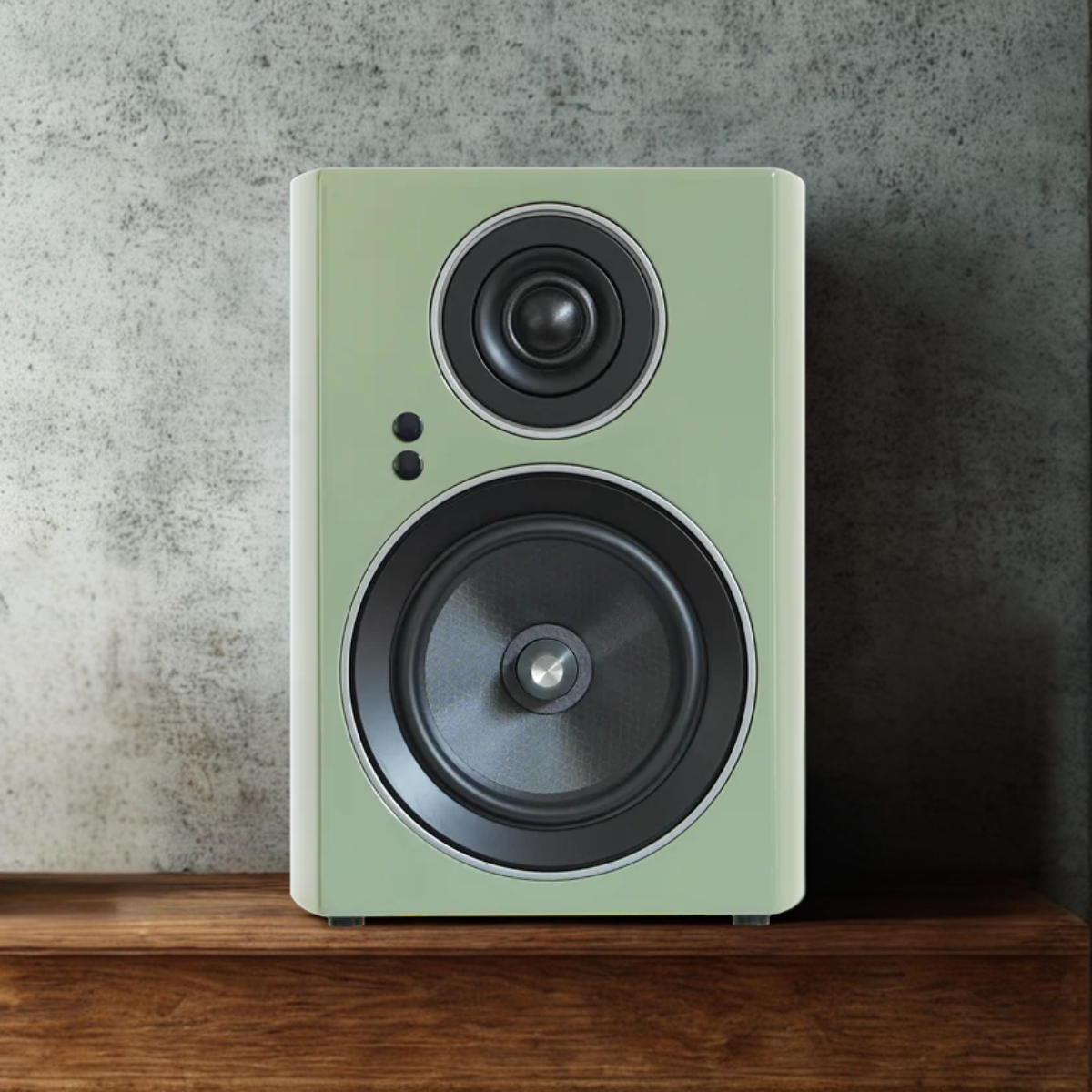 Jamo C707PA Active Bookshelf Speaker Khaki Green #colour_Khaki Green