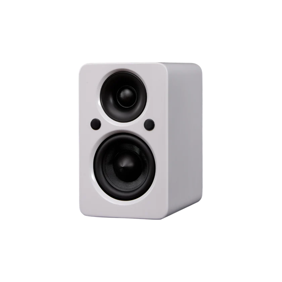 Jamo Mini MKII Active Bookshelf Speaker White High Gloss #colour_White High Gloss