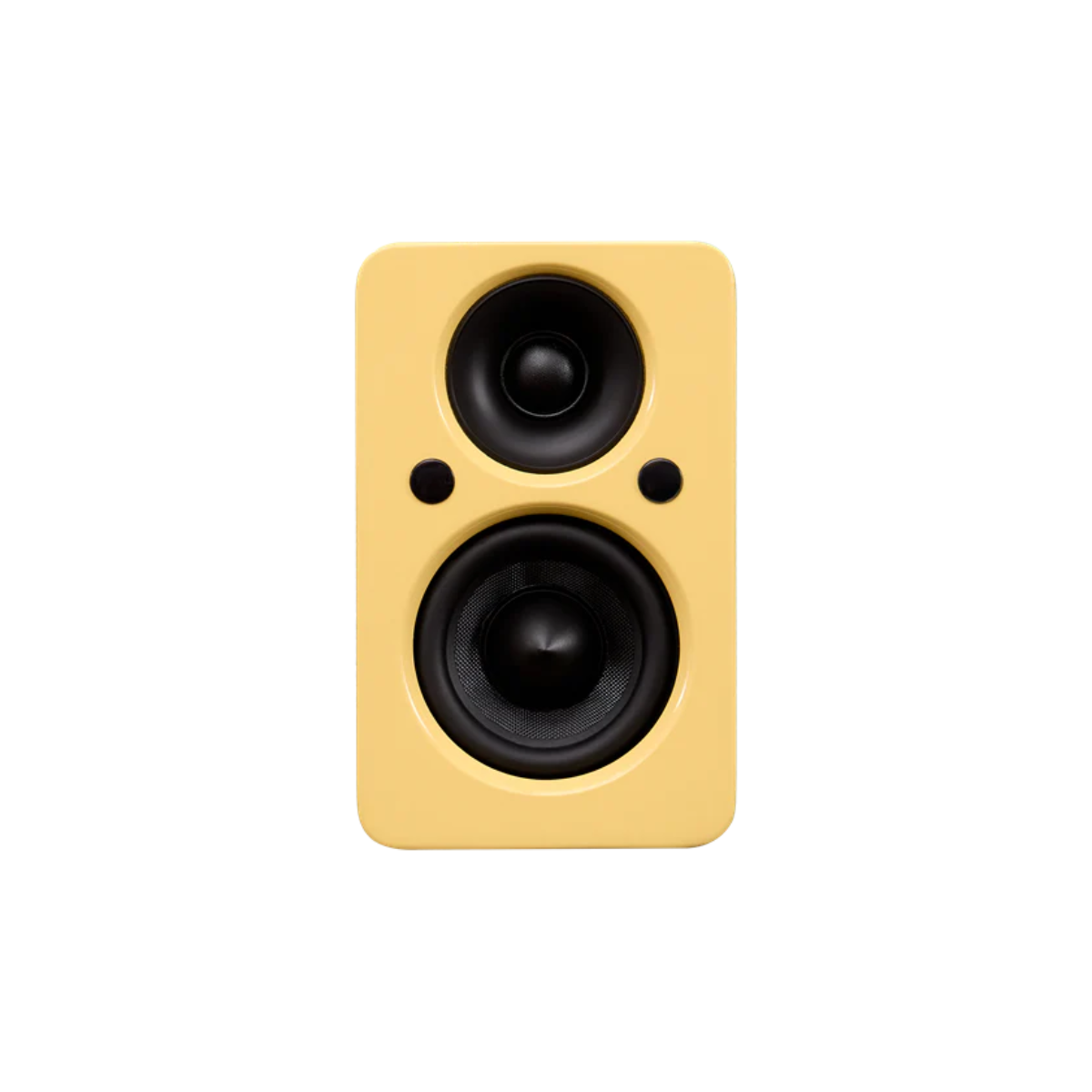 Jamo Mini MKII Active Bookshelf Speaker Yellow High Gloss #colour_Yellow High Gloss