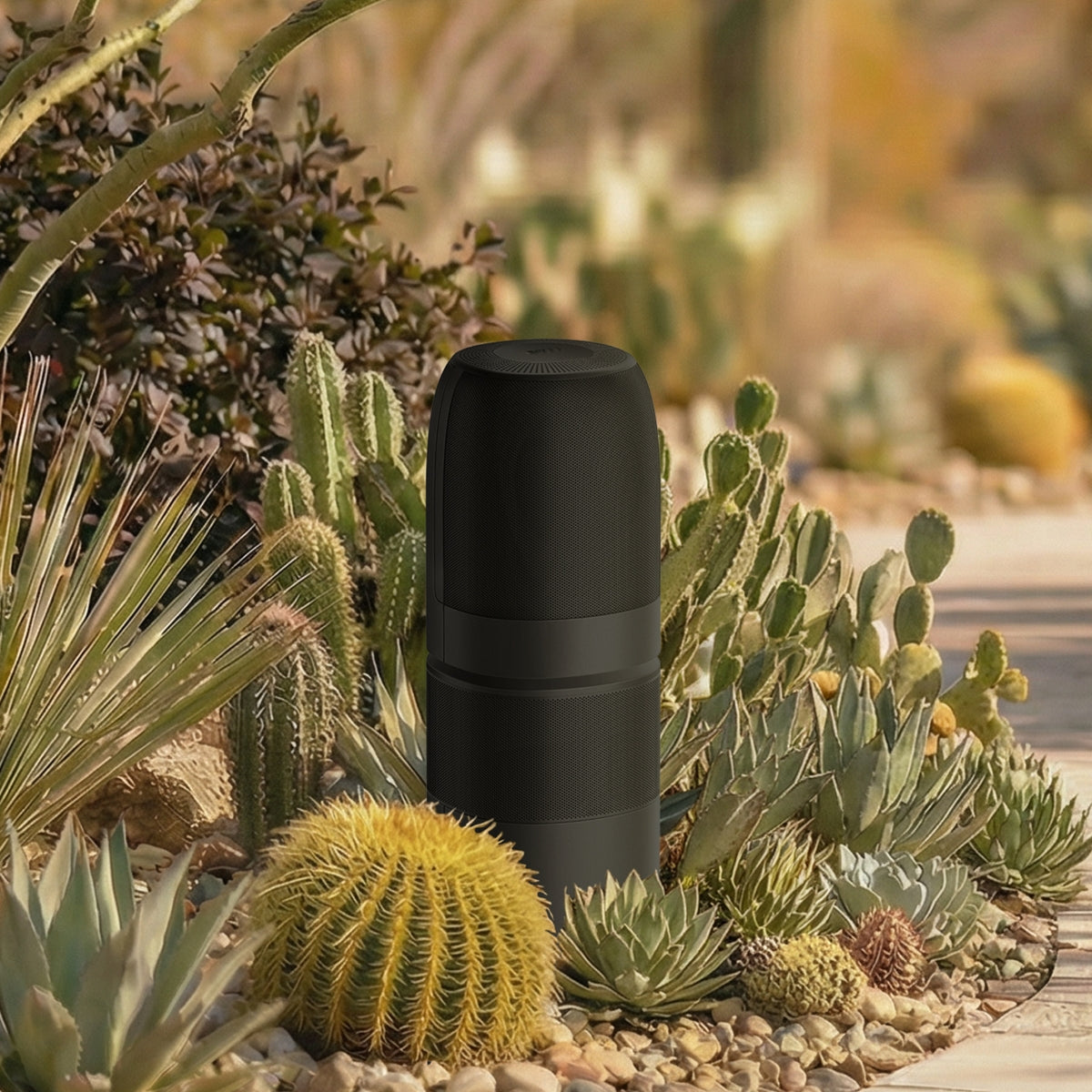KEF BQ9 6.5” Uni-Q 3-Way Outdoor Bollard Speakers