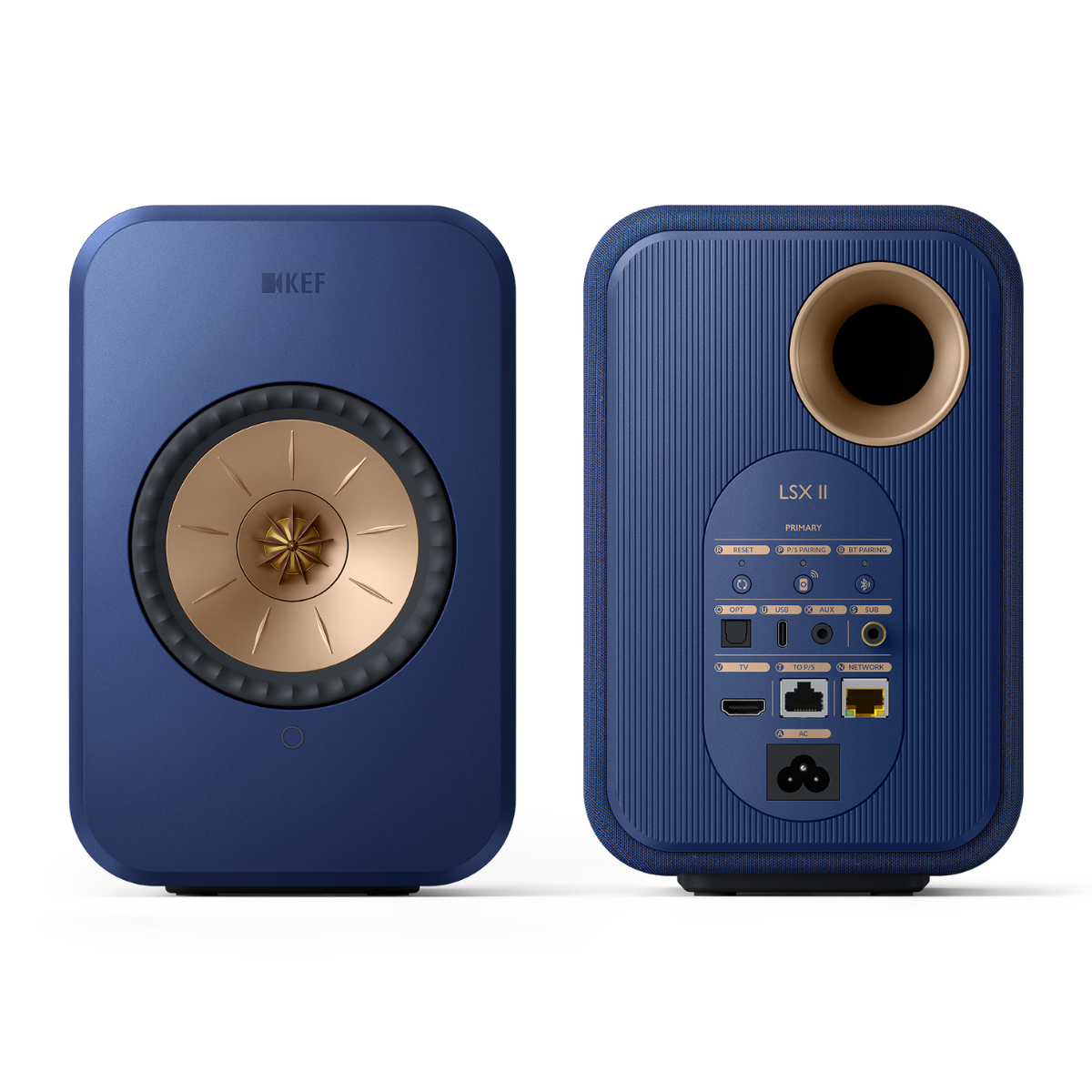 KEF LSX2 Active Speakers #colour_cobalt blue
