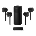 KEF Landscape P6Q 6.5” Uni-Q Satellite 4.1 Outdoor Speaker System with 4-Ch Amplifier